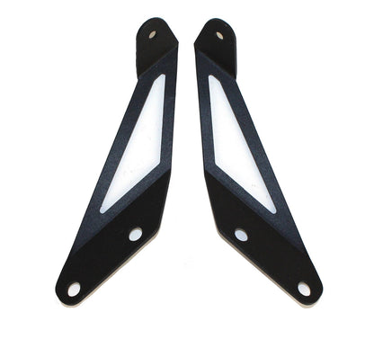 Fishbone Offroad Hood Light Mount Brackets for 2007-2018 Jeep Wrangler FB21066