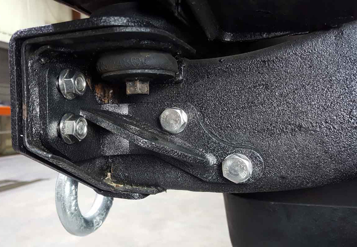 Fishbone Offroad Rear Bumper Frame Tie-ins for 1997-2006 Wrangler FB21074