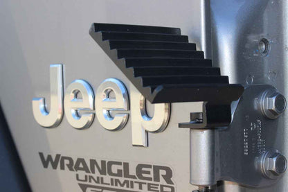 Fishbone Offroad Foot Peg Set for 2018 & Up Jeep Wrangler JL/Wrangler Unlimited JLU, 2020 & Up Jeep Gladiator JT FB21082