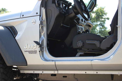Fishbone Offroad Foot Peg Set for 2018 & Up Jeep Wrangler JL/Wrangler Unlimited JLU, 2020 & Up Jeep Gladiator JT FB21082