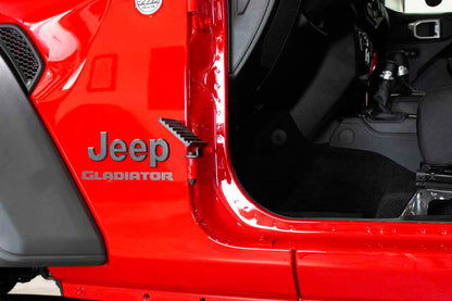 Fishbone Offroad Foot Peg Set for 2018 & Up Jeep Wrangler JL/Wrangler Unlimited JLU, 2020 & Up Jeep Gladiator JT FB21082