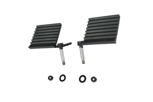 Fishbone Offroad Foot Peg Set for 2018 & Up Jeep Wrangler JL/Wrangler Unlimited JLU, 2020 & Up Jeep Gladiator JT FB21082