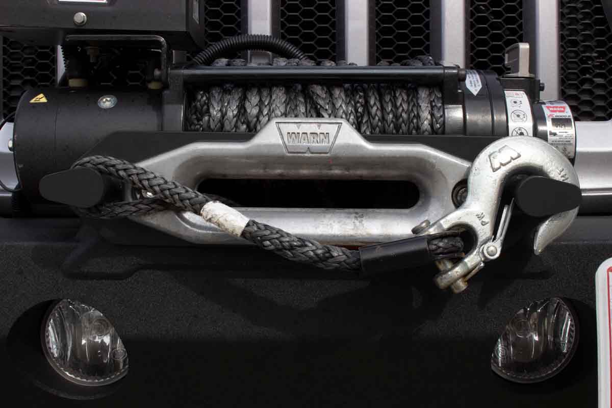 Fishbone Offroad Black Winch Line Fishhook FB21094