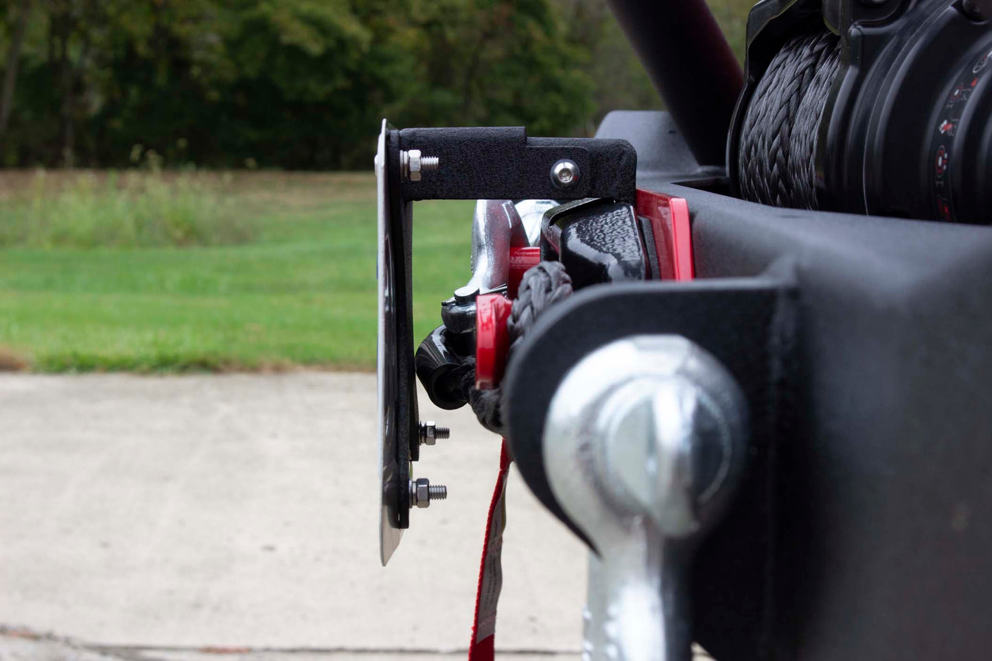 Fishbone Offroad Fairlead License Plate Mount FB21098
