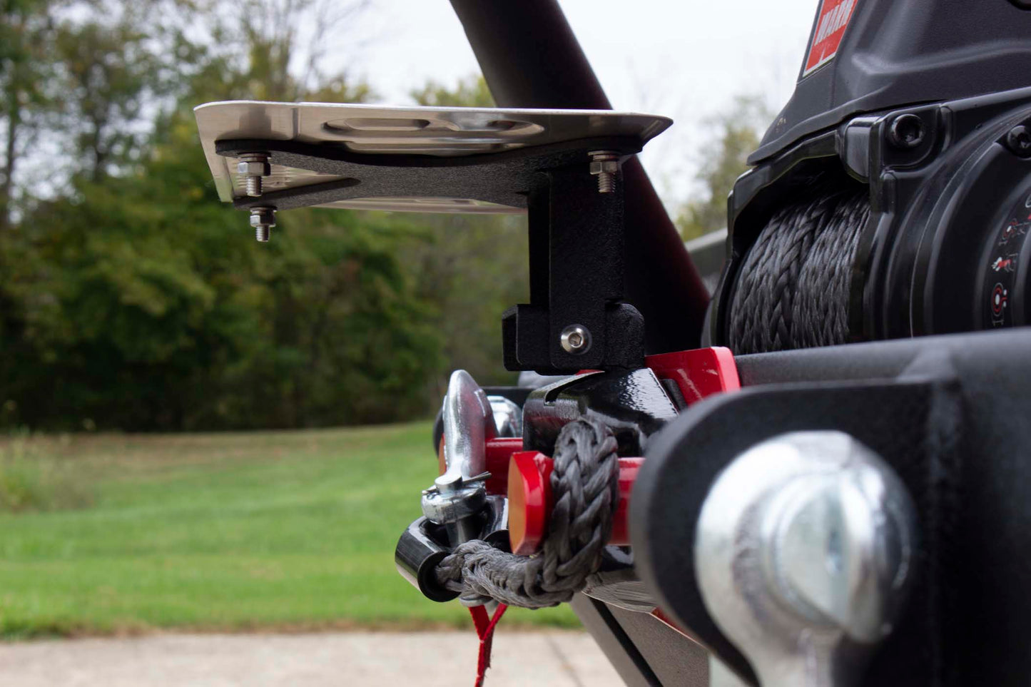 Fishbone Offroad Fairlead License Plate Mount FB21098