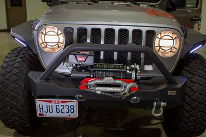 Fishbone Offroad Headlight Guards for 2018 & Up Jeep Wrangler/Gladiator FB21120