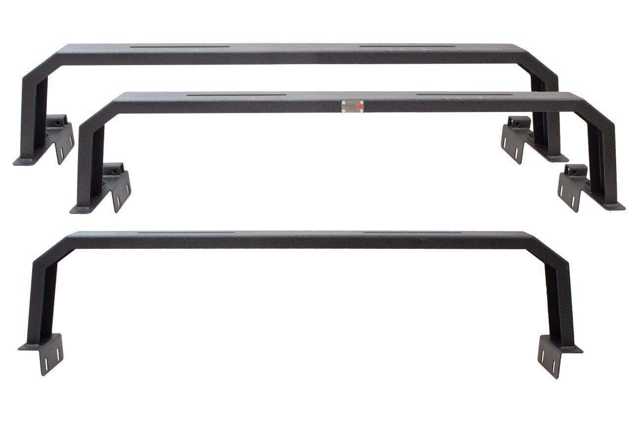 Fishbone Offroad Long Bed Half Height Tackle Rack for 2005-2023 Toyota Tacoma FB21245