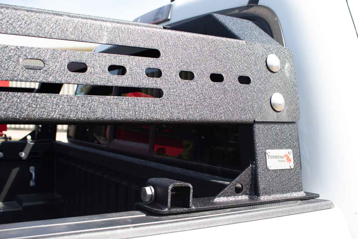 Fishbone Offroad Long Bed Half Height Tackle Rack for 1988 & Up GM Pickup FB21323