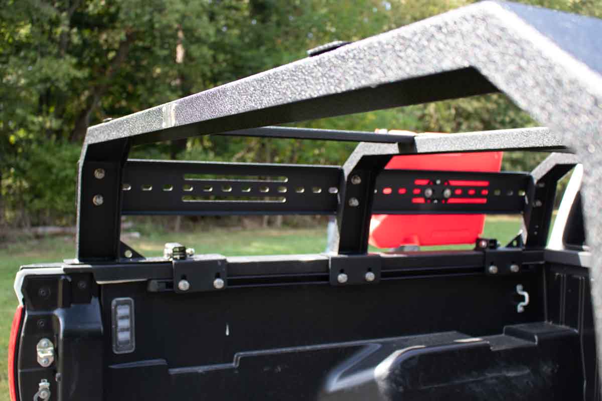 Fishbone Offroad Long Bed Half Height Tackle Rack for 2005 & Up Ford F-150/Toyota Tundra FB21319