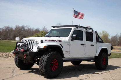 Fishbone Offroad Chase Rack & Molle Window Panel for 2020 & Up Jeep Gladiator FB21246