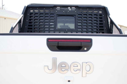 Fishbone Offroad Chase Rack & Molle Window Panel for 2020 & Up Jeep Gladiator FB21246