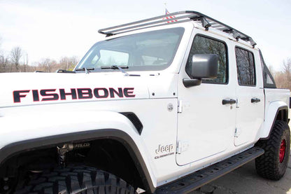 Fishbone Offroad Chase Rack & Molle Window Panel for 2020 & Up Jeep Gladiator FB21246