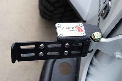 Fishbone Offroad Foot Peg Set for 2007 & Up Jeep Wrangler/Gladiator FB21268