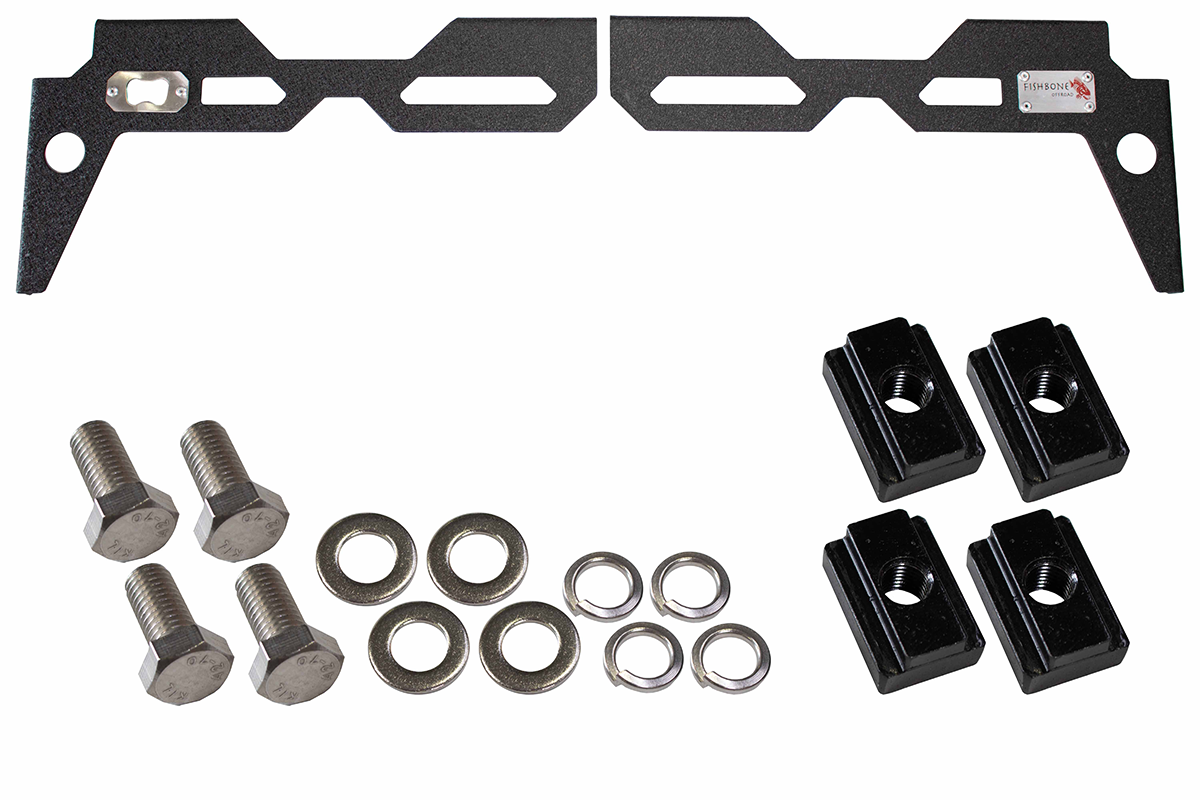 Fishbone Offroad Bed Tie Down Stiffeners for 2005 & Up Toyota Tacoma FB21293