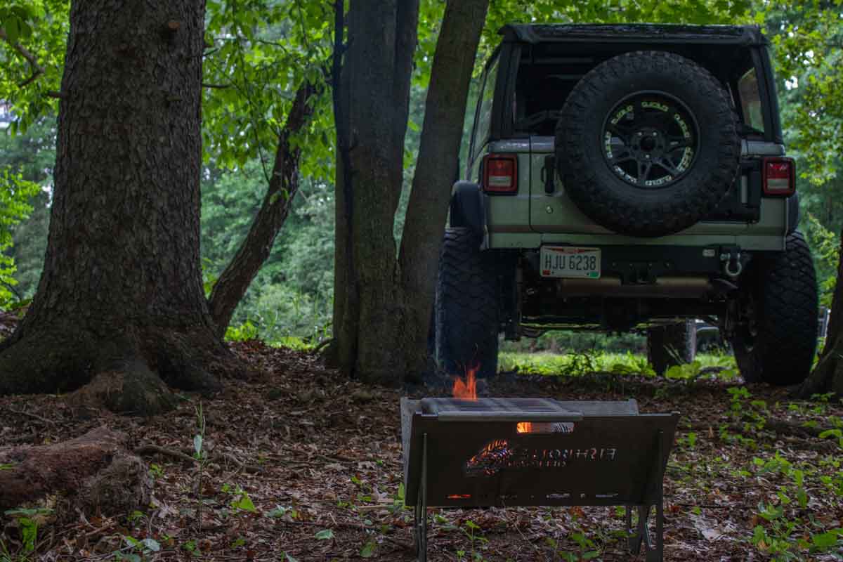 Fishbone Offroad Mobile Fire Pit FB21299