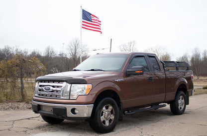 Fishbone Offroad Oval Side Steps for 2009-2014 Ford F-150 EXTENDED SUPER CAB FB21377