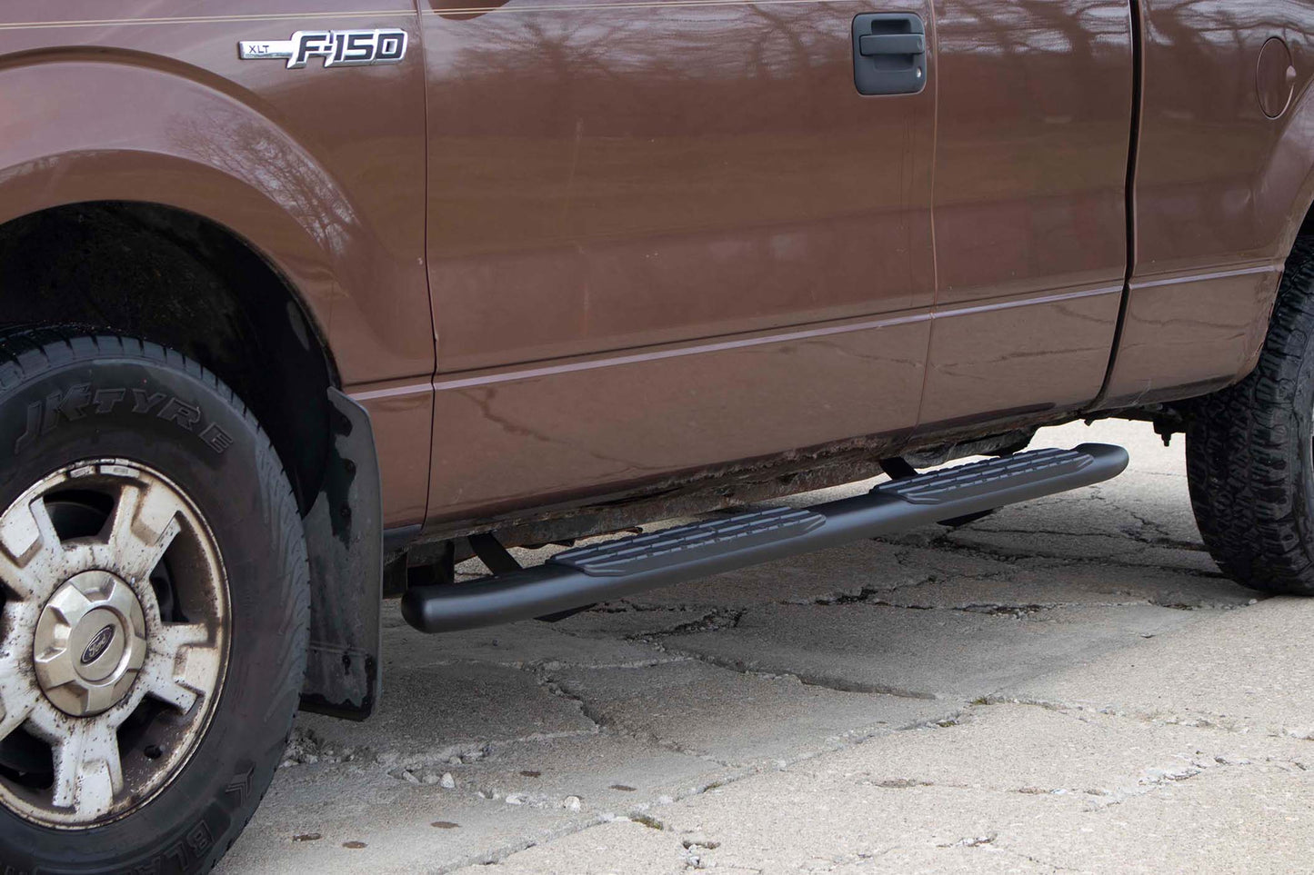 Fishbone Offroad Oval Side Steps for 2009-2014 Ford F-150 EXTENDED SUPER CAB FB21377