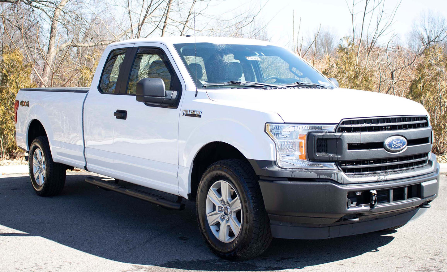 Fishbone Offroad Oval Side Steps for 2009-2014 Ford F-150 SUPERCREW CAB FB21379