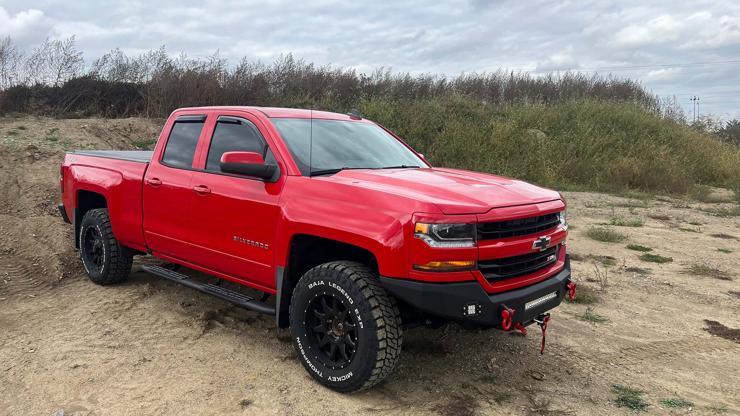 Fishbone Offroad Oval Side Steps for 2014-2019 GM Pickups FB21382