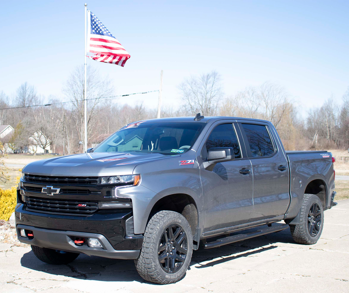 Fishbone Offroad Oval Side Steps For 2019-2024 GM Pickups FB21383