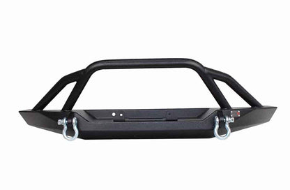 Fishbone Offroad Bullhead Front Winch Bumper with Grille Guard for 1984-2001 Jeep Cherokee FB22060