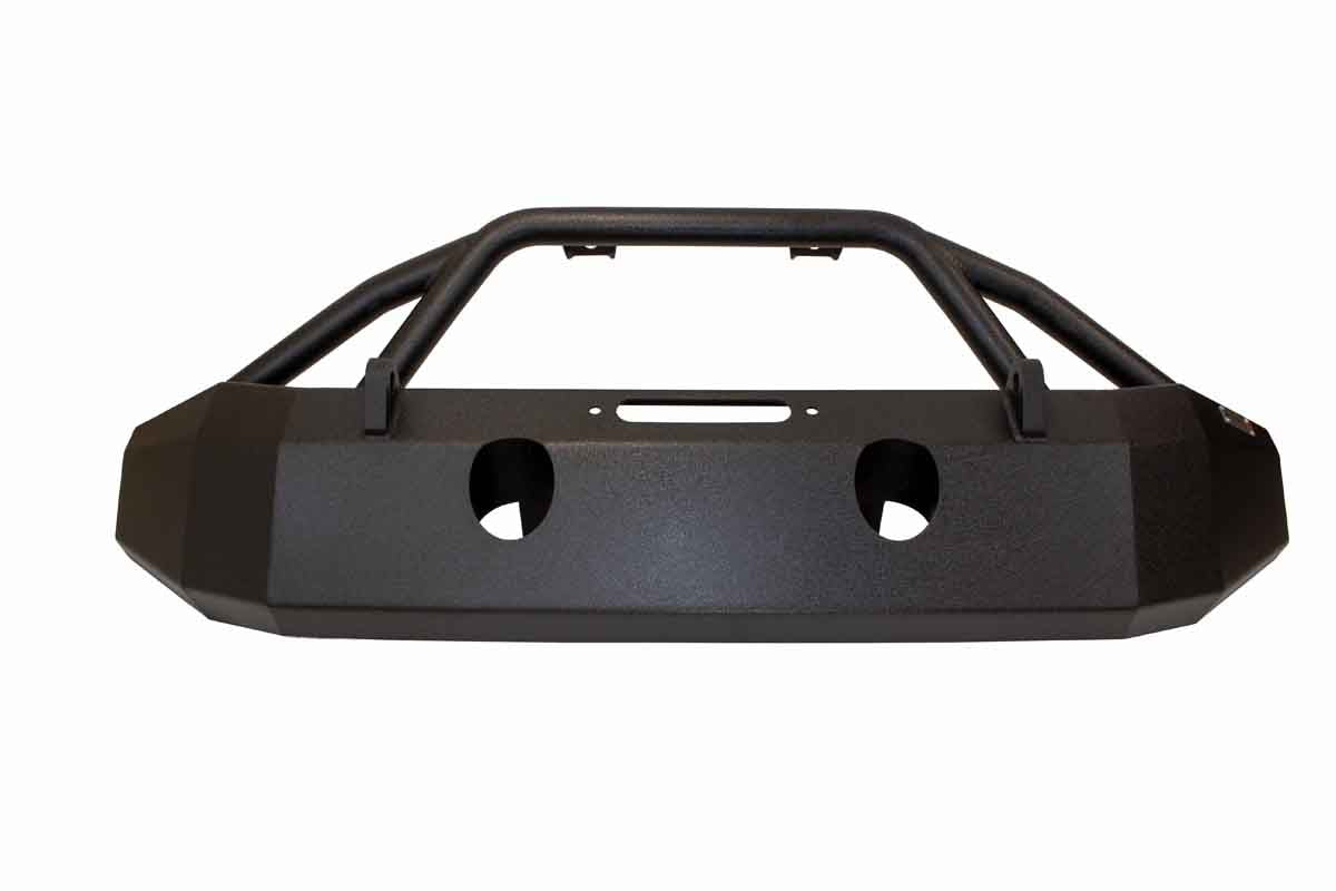 Fishbone Offroad Mid-Width Front Winch Bumper for 2018 & Up Jeep Wrangler/Gladiator FB22088
