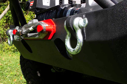 Fishbone Offroad Mid-Width Front Winch Bumper for 2018 & Up Jeep Wrangler/Gladiator FB22088