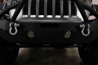Fishbone Offroad Mid-Width Front Winch Bumper for 2018 & Up Jeep Wrangler/Gladiator FB22088