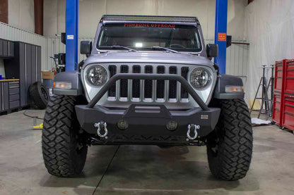Fishbone Offroad Mako Front Bumper for 2018 & Up Jeep Wrangler/Gladiator FB22090