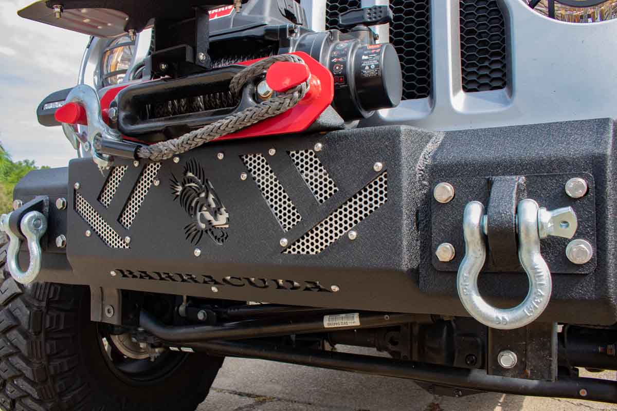 Fishbone Offroad Barracuda Modular Front Bumper For 2007 & Up Jeep Wrangler & 2020-Current Jeep Gladiator FB22341