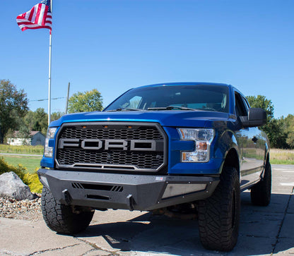 Fishbone Offroad Pelican Front Winch Bumper for 2015-2017 Ford F-150 FB22365
