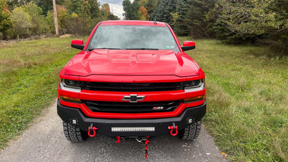 Fishbone Offroad Rockfish Front Bumper for 2016-2018 Chevy Silverado FB22388