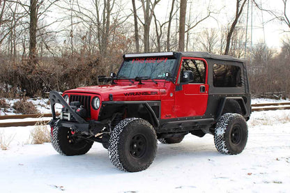 Fishbone Offroad Rear Tube Fender Set for 1997-2006 Jeep Wrangler FB23029R