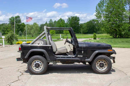 Fishbone Offroad Rock Slider with Tube Step for 1987-1995 Jeep Wrangler FB23115