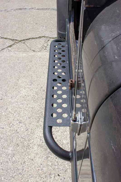 Fishbone Offroad Rock Slider with Tube Step for 1987-1995 Jeep Wrangler FB23115