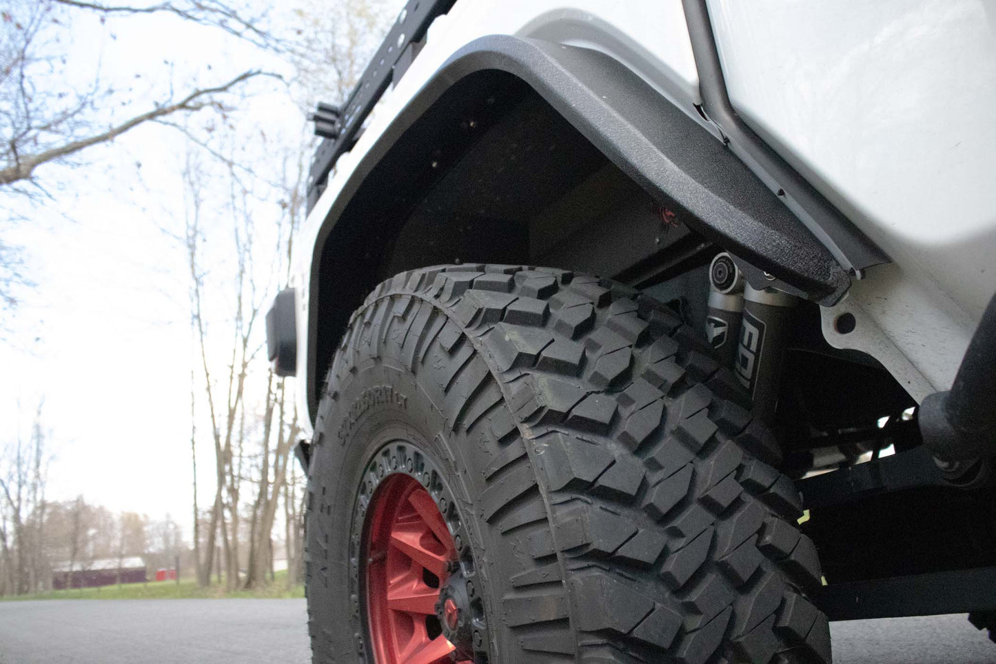 Fishbone Offroad Rear Steel Elite Fenders for 2020-Current Jeep Gladiator FB23144R