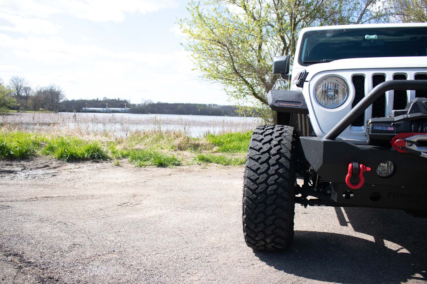 Fishbone Offroad Front Steel Elite Fenders for 2018-Current Jeep Wrangler & 2020-Current Jeep Gladiator FB23454F