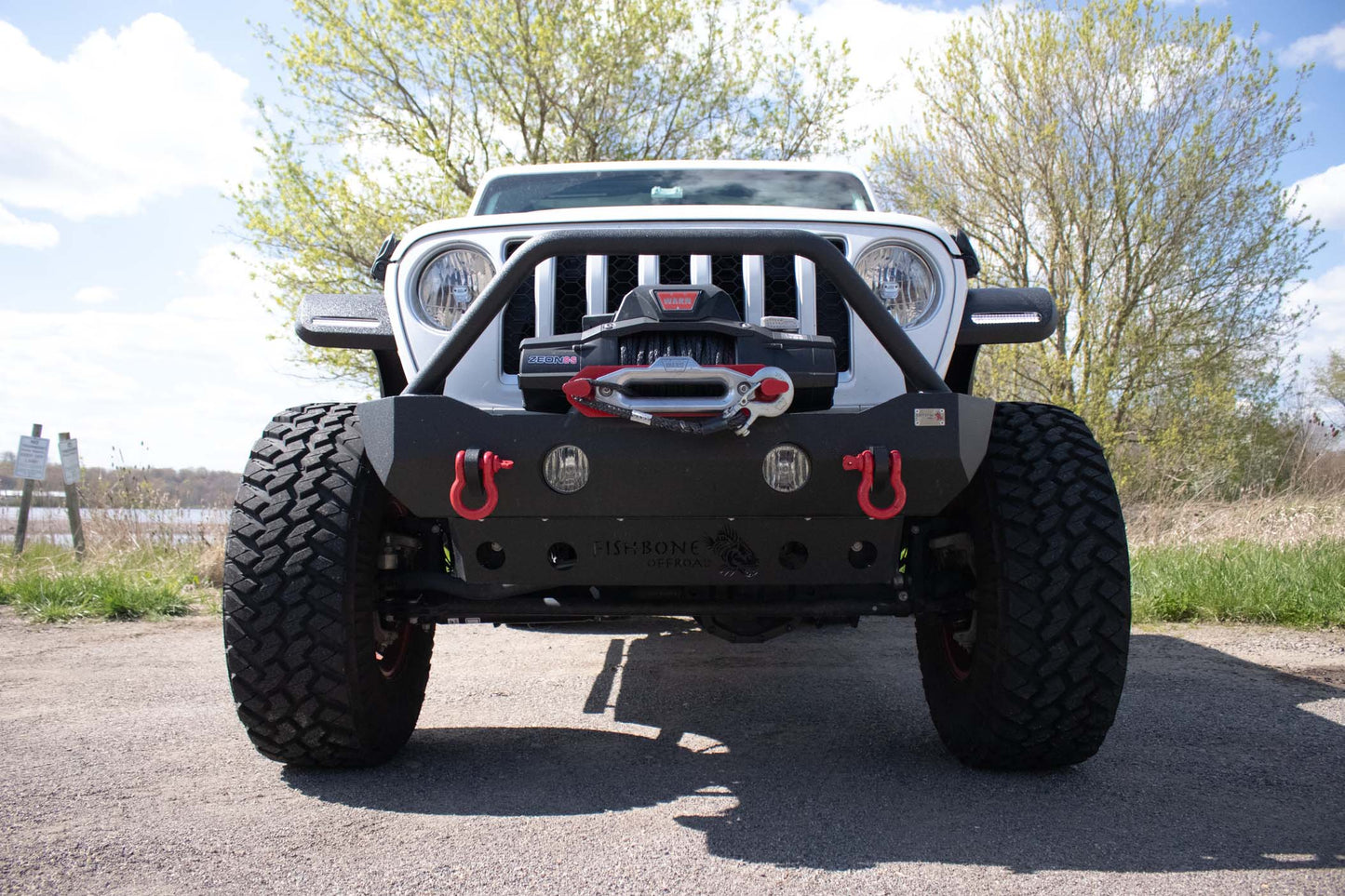 Fishbone Offroad Front Steel Elite Fenders for 2018-Current Jeep Wrangler & 2020-Current Jeep Gladiator FB23454F