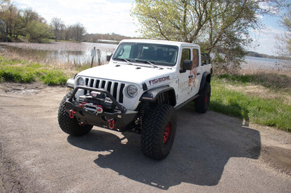 Fishbone Offroad Front Steel Elite Fenders for 2018-Current Jeep Wrangler & 2020-Current Jeep Gladiator FB23454F