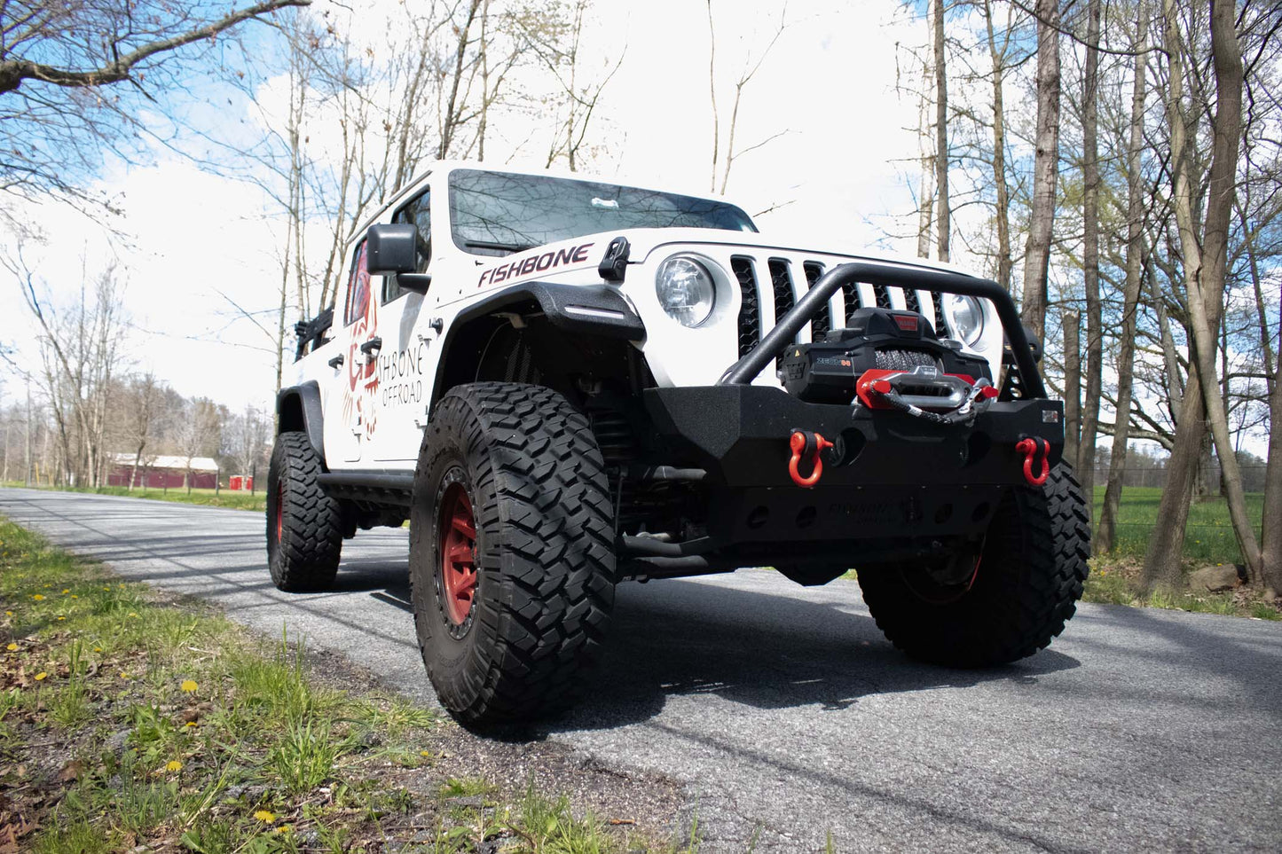 Fishbone Offroad Front Steel Elite Fenders for 2018-Current Jeep Wrangler & 2020-Current Jeep Gladiator FB23454F