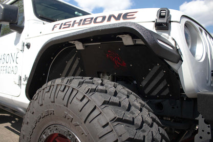 Fishbone Offroad Front Steel Elite Fenders for 2018-Current Jeep Wrangler & 2020-Current Jeep Gladiator FB23454F