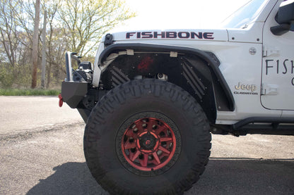 Fishbone Offroad Front Steel Elite Fenders for 2018-Current Jeep Wrangler & 2020-Current Jeep Gladiator FB23454F