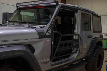 Fishbone Offroad Front and Rear Tube Doors for 2018 & Up Jeep Wrangler/Gladiator FB24086