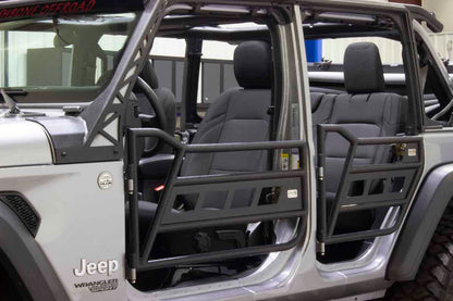 Fishbone Offroad Front and Rear Tube Doors for 2018 & Up Jeep Wrangler/Gladiator FB24086