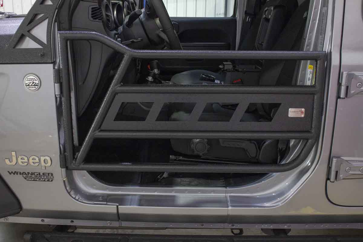 Fishbone Offroad Front and Rear Tube Doors for 2018 & Up Jeep Wrangler/Gladiator FB24086