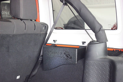 Fishbone Offroad Wheel Well Storage Bins for 2007-2018 Jeep Wrangler FB25081