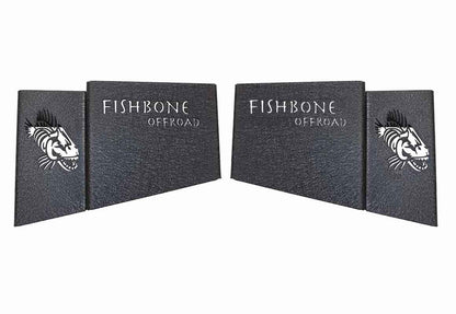 Fishbone Offroad Wheel Well Storage Bins for 2018-2023 Wrangler Unlimited JLU FB25100