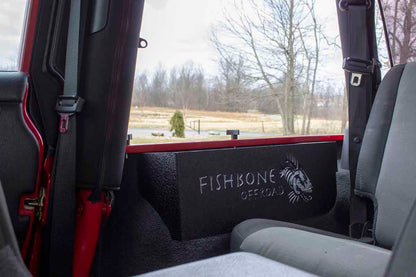 Fishbone Offroad Wheel Well Storage Bins for 1997-2006 Jeep Wrangler FB25103