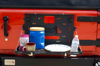 Fishbone Offroad Tailgate Table for 2007-2018 Jeep Wrangler FB25137