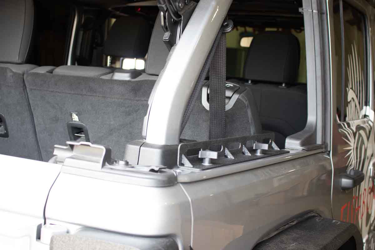 Fishbone Offroad 2018-Current Jeep Wrangler JL Tub Rail Tie Downs FB25241